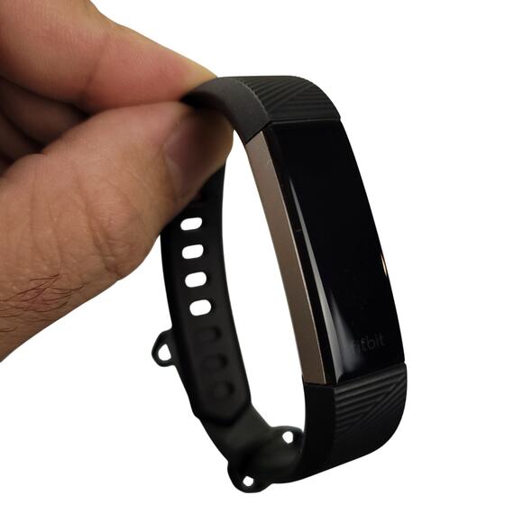 Fitbit Alta HR Activity Tracker Size Large Black FOR PARTS No Charger In Box - Picture 7 of 10